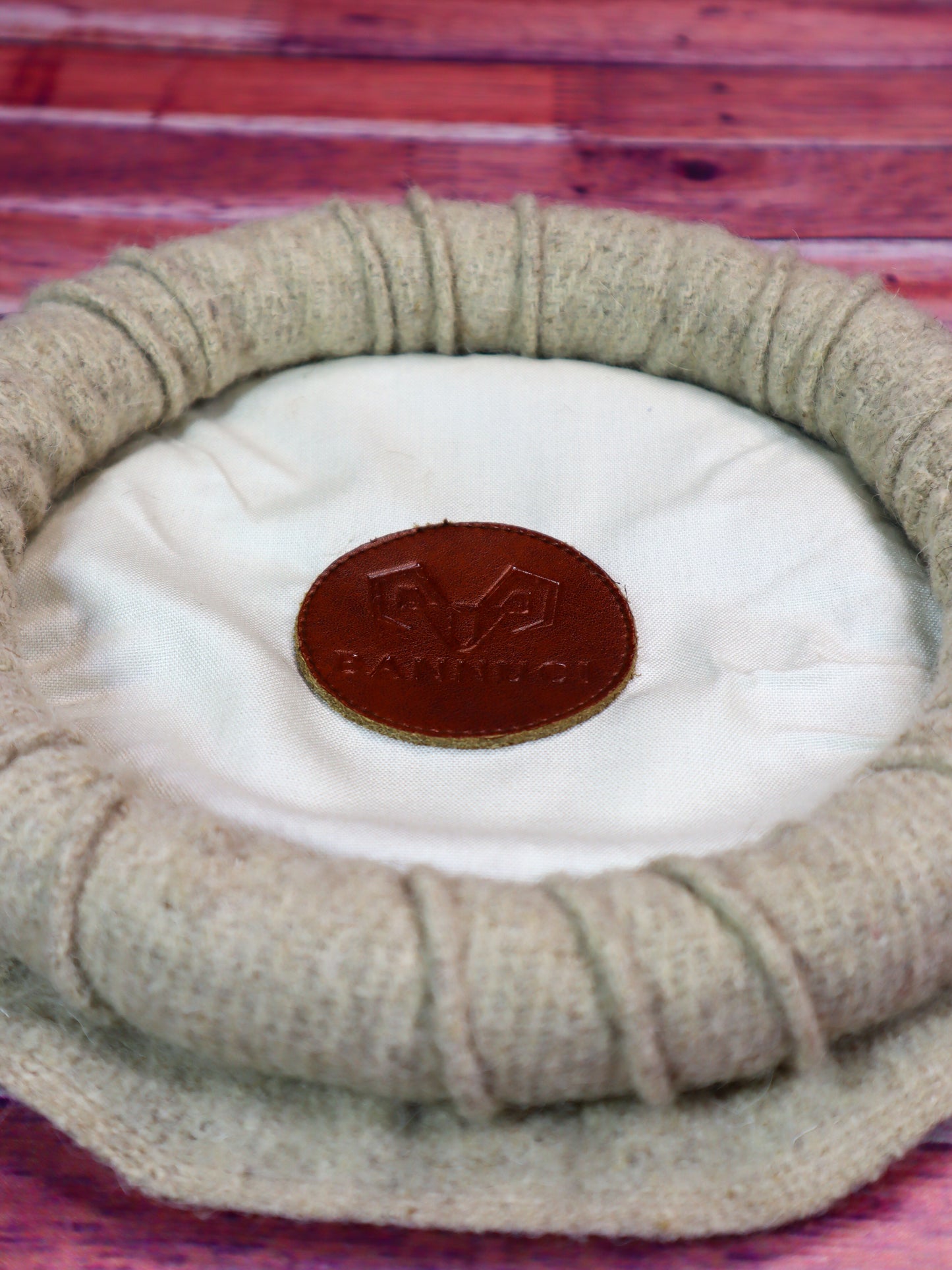 Luxury Hand Made Pure Woolen Beige Chitrali Pakol Cap