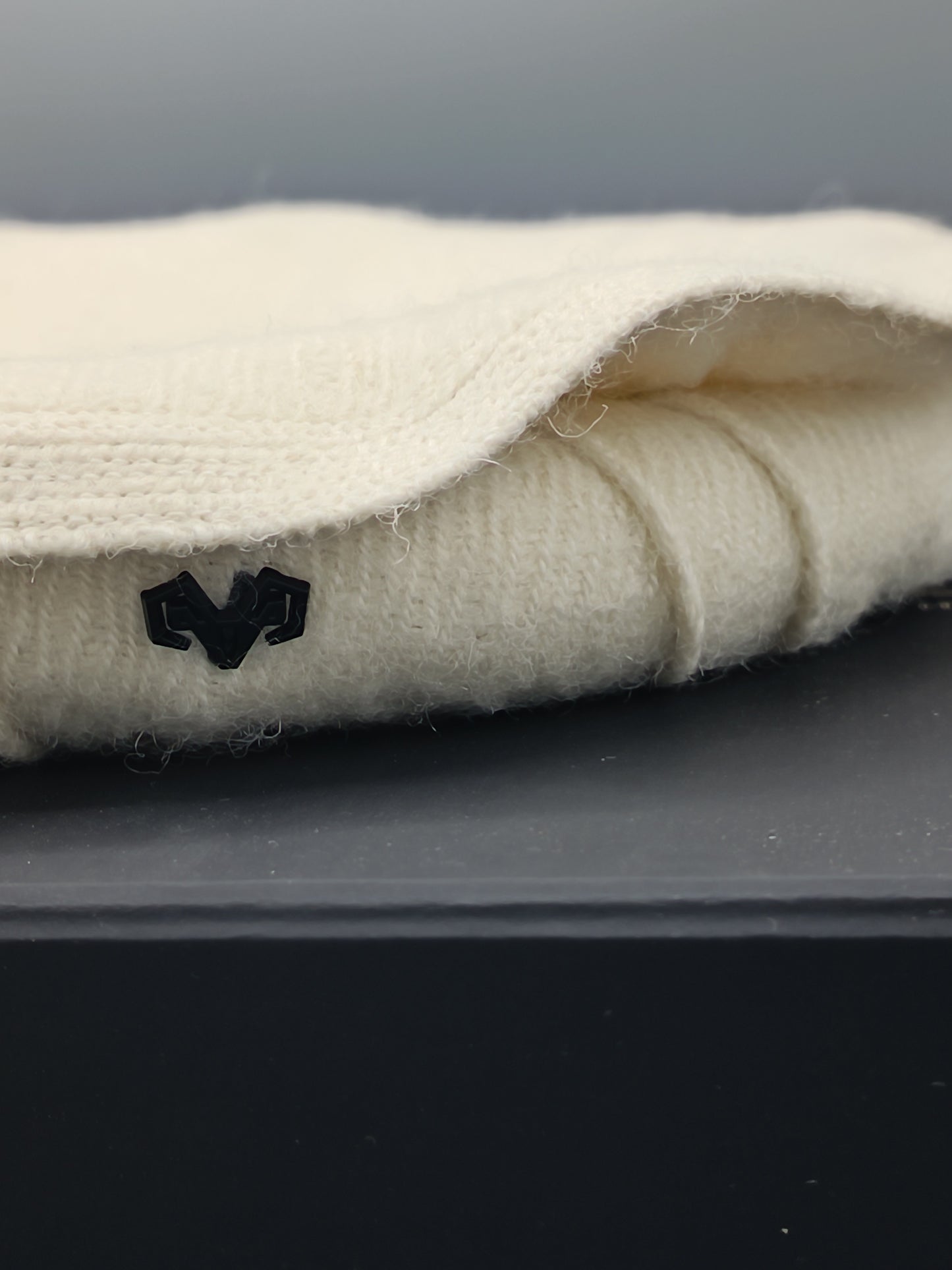 Luxury Hand Made Pure Woolen Off White Chitrali Pakol Cap