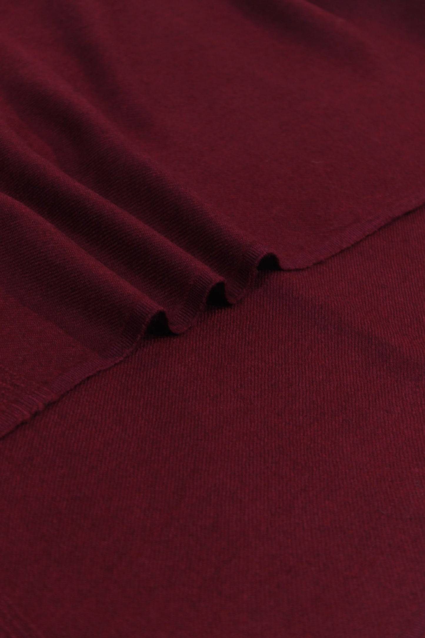 premium quality plain double fiber meroon pure woolen shawl