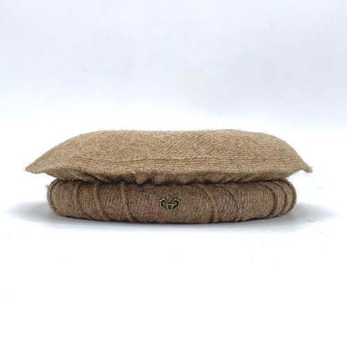 LUXURY HAND MADE PURE WOOLEN MUSTARD CHITRALI PAKOL CAP