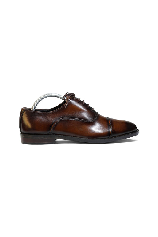 Luxury Brown Handmade Oxfords Shoes