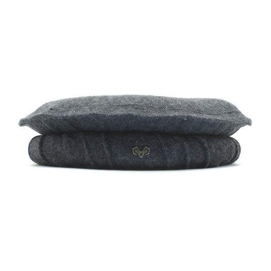Luxury Hand Made Pure Woolen Dark Blue Chitrali Pakol Cap