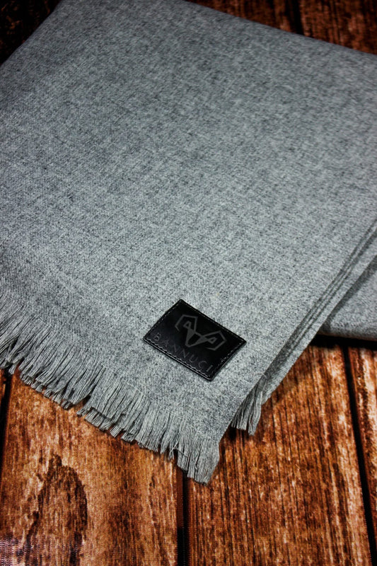 Premium Quality Gray Woolen Blend Shawl